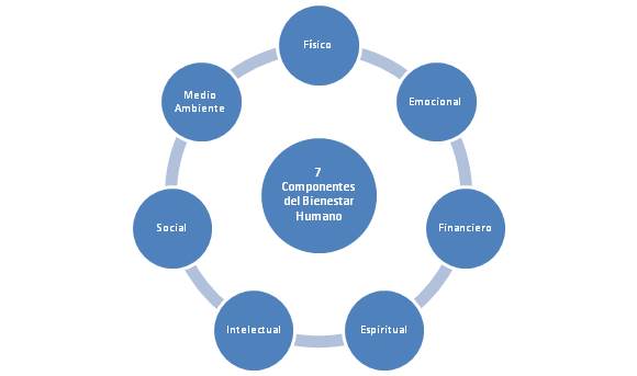7 dimensiones del bienestar humano