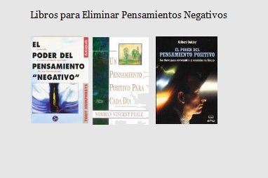 Libros para Eliminar Pensamientos Negativos