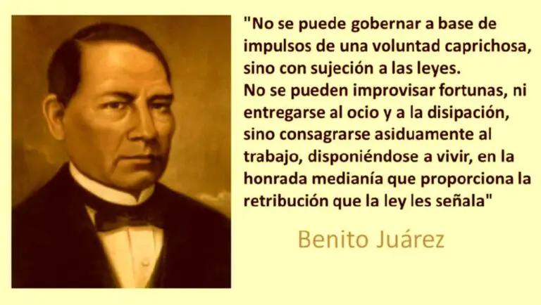 Frases Celebres de Benito Juarez