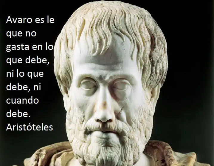 frases avaricia aristoteles