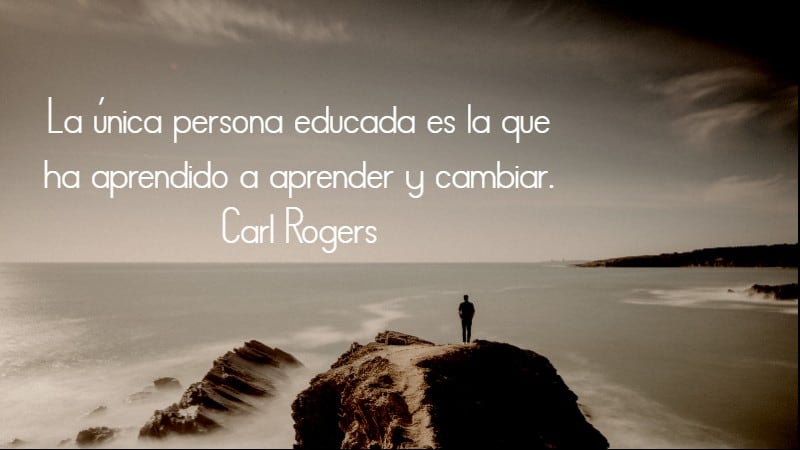 La Unica persona educada Carl Rogers
