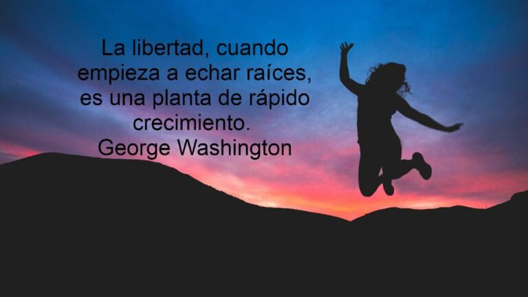 Frases y citas de George Washington