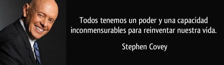 Frases y Citas de Stephen Covey